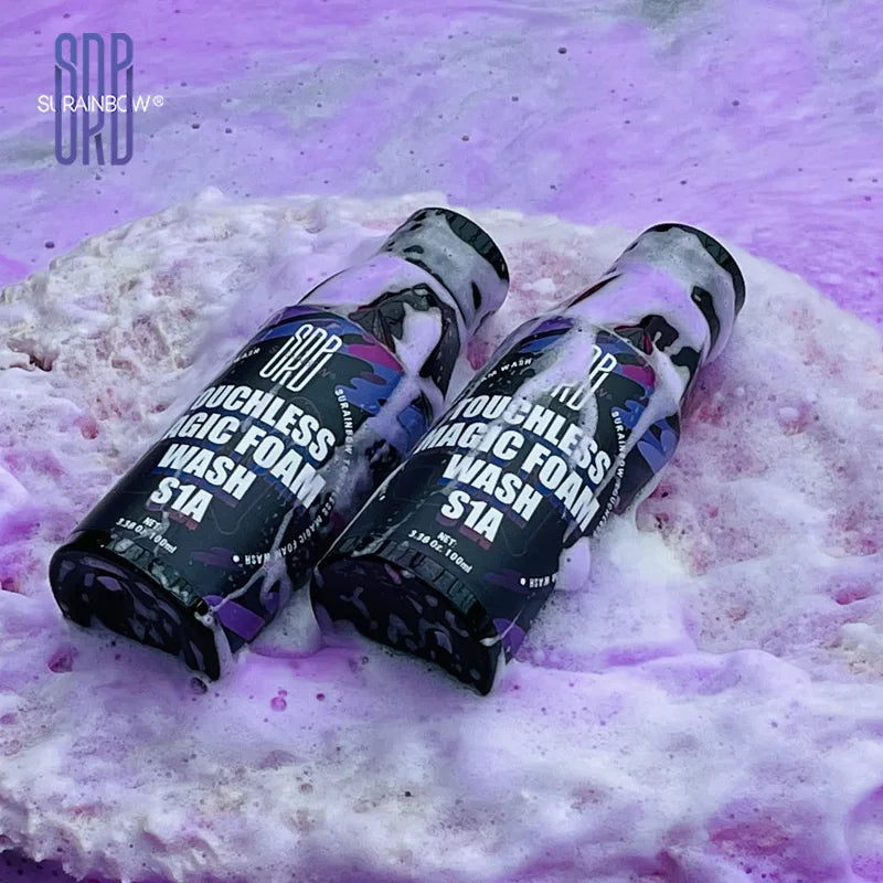 Pack Mousse Rose Active (3x100ml) - Shampoing Snow Foam Concentré