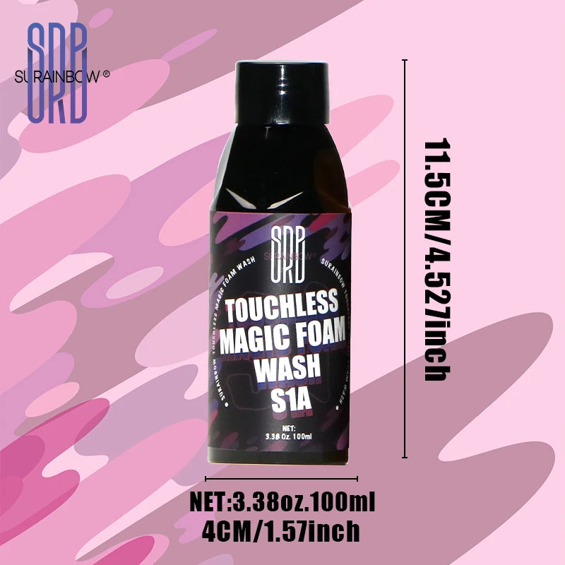 Pack Mousse Rose Active (3x100ml) - Shampoing Snow Foam Concentré