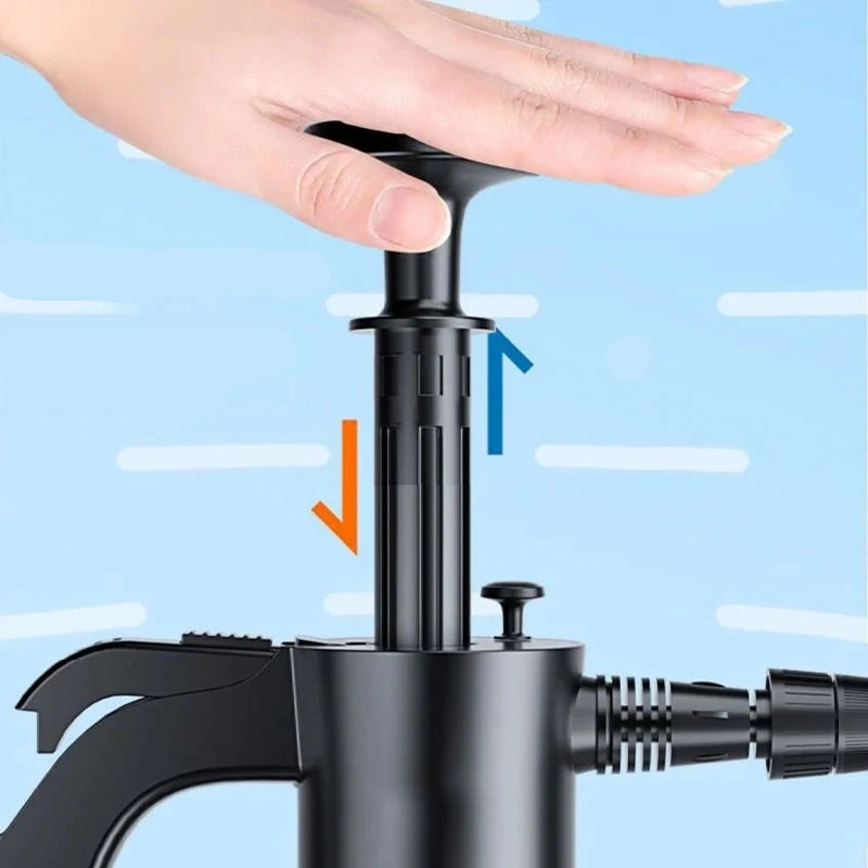 Mode d'emploi : mise sous pression facile avec tige renforcée